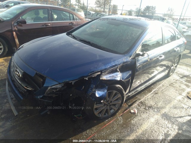 Photo 1 VIN: 5NPE34AF8GH302396 - HYUNDAI SONATA 