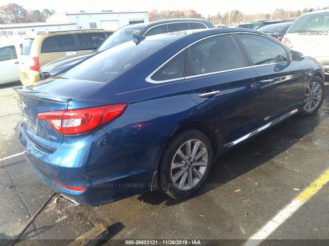 Photo 3 VIN: 5NPE34AF8GH302396 - HYUNDAI SONATA 