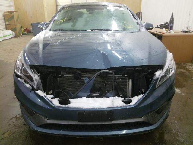 Photo 8 VIN: 5NPE34AF8GH305346 - HYUNDAI SONATA SPO 