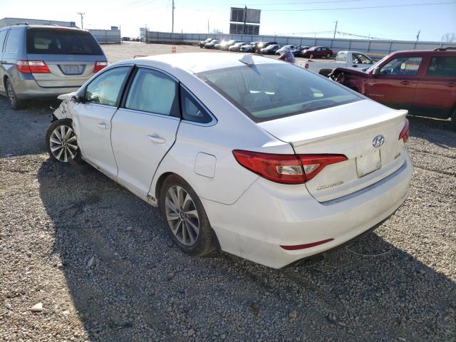 Photo 2 VIN: 5NPE34AF8GH310420 - HYUNDAI SONATA SPO 