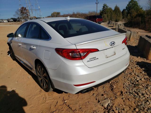 Photo 2 VIN: 5NPE34AF8GH313415 - HYUNDAI SONATA SPO 