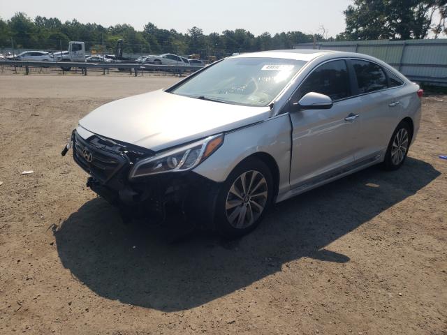 Photo 1 VIN: 5NPE34AF8GH316394 - HYUNDAI SONATA 