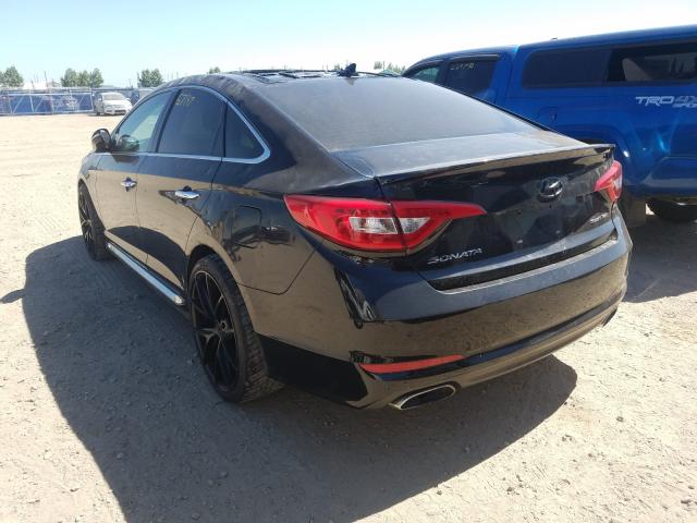 Photo 2 VIN: 5NPE34AF8GH318789 - HYUNDAI SONATA SPO 