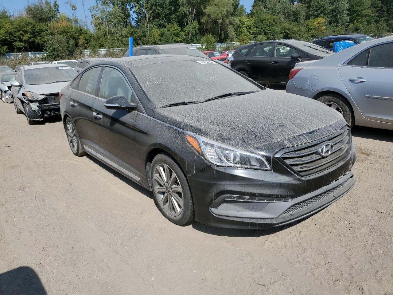 Photo 3 VIN: 5NPE34AF8GH320395 - HYUNDAI SONATA 