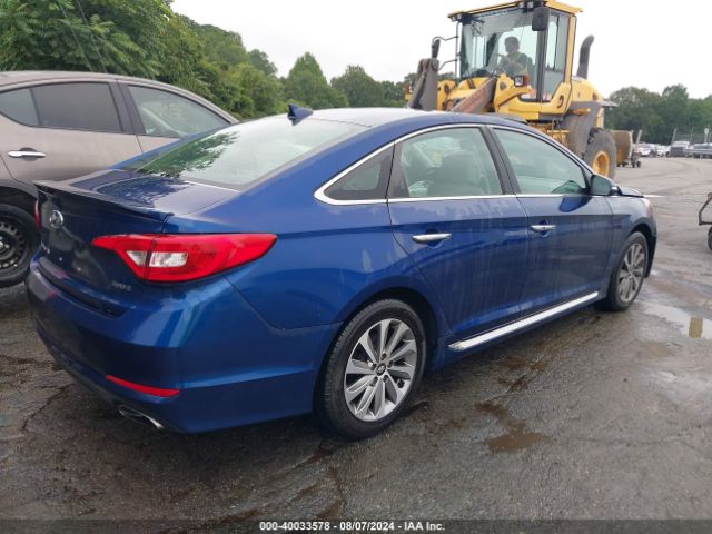 Photo 3 VIN: 5NPE34AF8GH326228 - HYUNDAI SONATA 