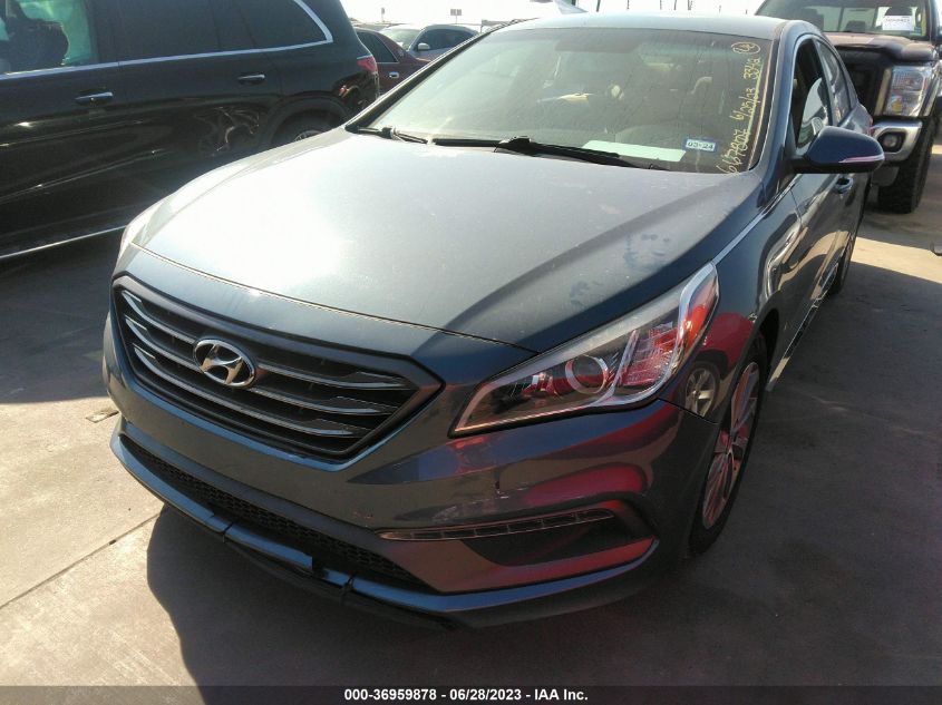 Photo 5 VIN: 5NPE34AF8GH333342 - HYUNDAI SONATA 