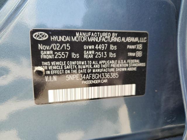 Photo 11 VIN: 5NPE34AF8GH336385 - HYUNDAI SONATA 