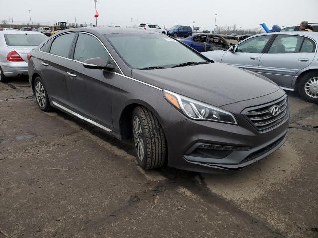 Photo 3 VIN: 5NPE34AF8GH350058 - HYUNDAI SONATA SPO 