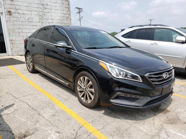 Photo 3 VIN: 5NPE34AF8GH356734 - HYUNDAI SONATA SPO 