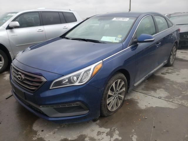 Photo 1 VIN: 5NPE34AF8GH359293 - HYUNDAI SONATA SPO 