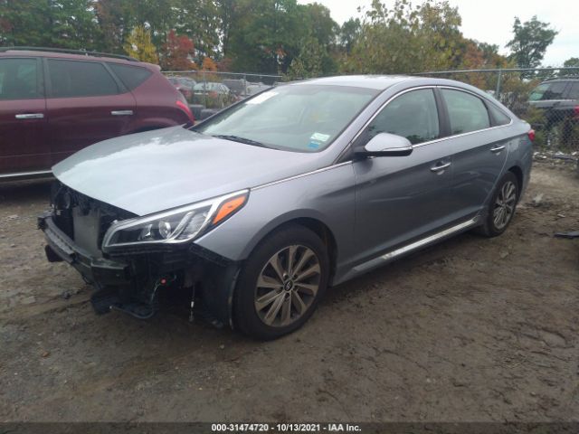 Photo 1 VIN: 5NPE34AF8GH360752 - HYUNDAI SONATA 