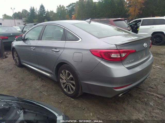 Photo 2 VIN: 5NPE34AF8GH360752 - HYUNDAI SONATA 