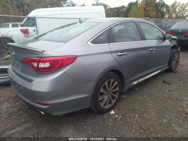 Photo 3 VIN: 5NPE34AF8GH360752 - HYUNDAI SONATA 