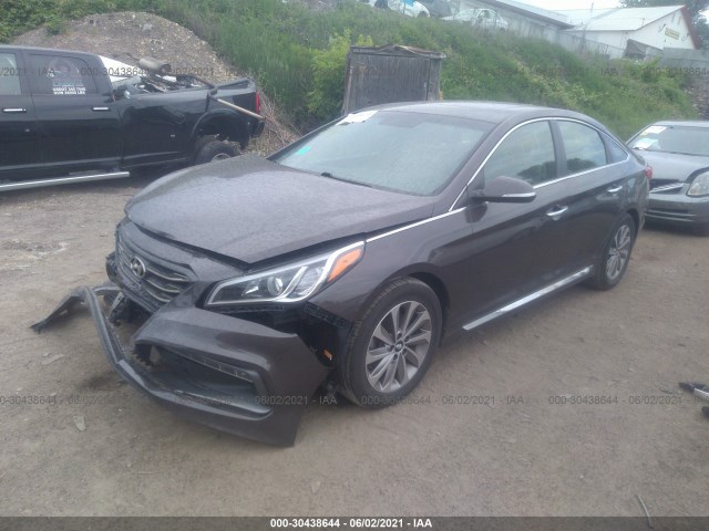 Photo 1 VIN: 5NPE34AF8GH361707 - HYUNDAI SONATA 