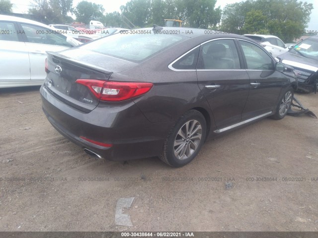 Photo 3 VIN: 5NPE34AF8GH361707 - HYUNDAI SONATA 