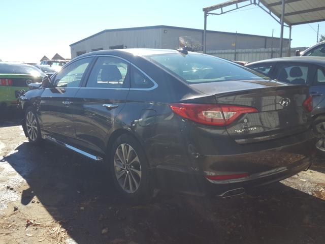 Photo 2 VIN: 5NPE34AF8GH365465 - HYUNDAI SONATA SPO 