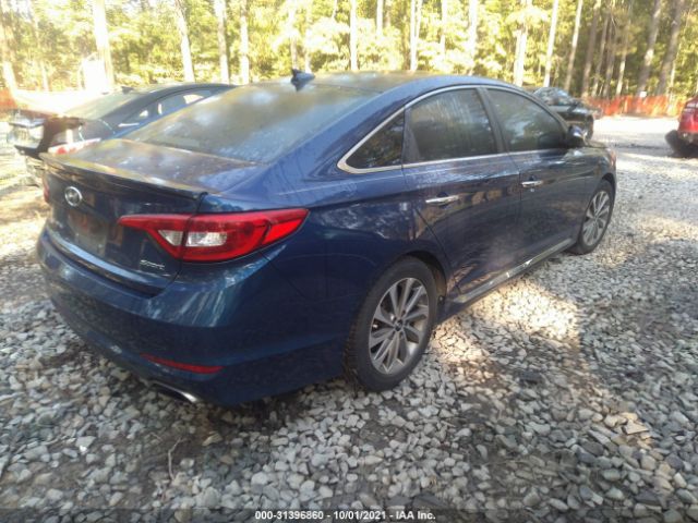 Photo 3 VIN: 5NPE34AF8GH367152 - HYUNDAI SONATA 