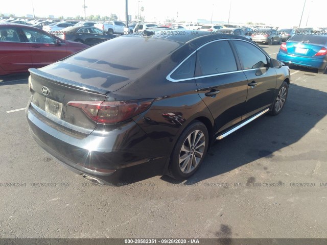 Photo 3 VIN: 5NPE34AF8GH367491 - HYUNDAI SONATA 