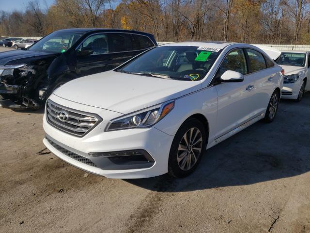 Photo 1 VIN: 5NPE34AF8GH369225 - HYUNDAI SONATA SPO 