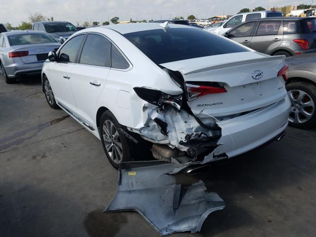 Photo 2 VIN: 5NPE34AF8GH376109 - HYUNDAI SONATA SPO 