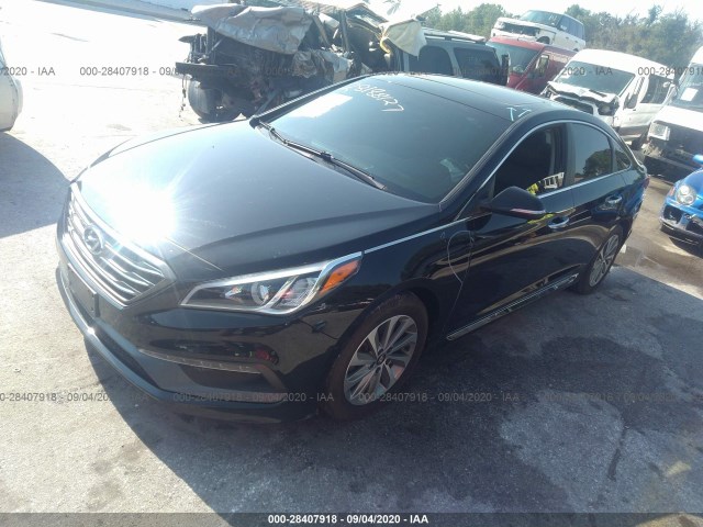 Photo 1 VIN: 5NPE34AF8GH382850 - HYUNDAI SONATA 