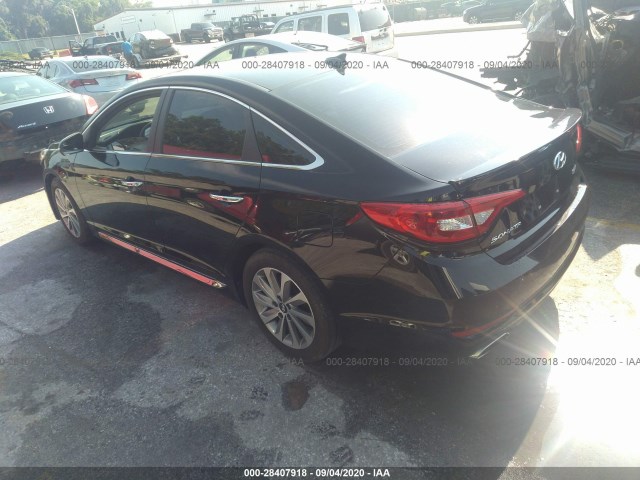 Photo 2 VIN: 5NPE34AF8GH382850 - HYUNDAI SONATA 