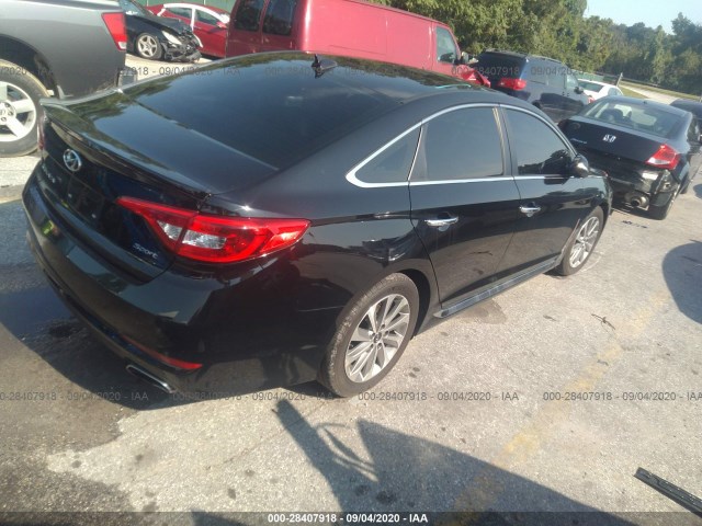 Photo 3 VIN: 5NPE34AF8GH382850 - HYUNDAI SONATA 