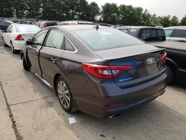 Photo 2 VIN: 5NPE34AF8GH390284 - HYUNDAI SONATA SPO 