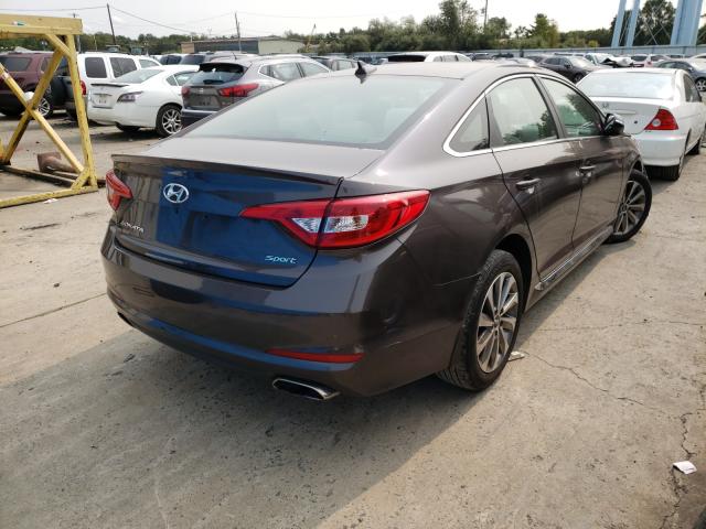 Photo 3 VIN: 5NPE34AF8GH390284 - HYUNDAI SONATA SPO 