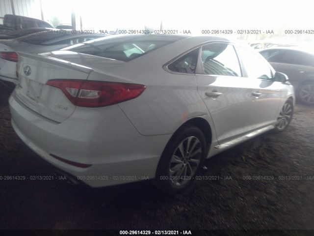 Photo 3 VIN: 5NPE34AF8GH395842 - HYUNDAI SONATA 