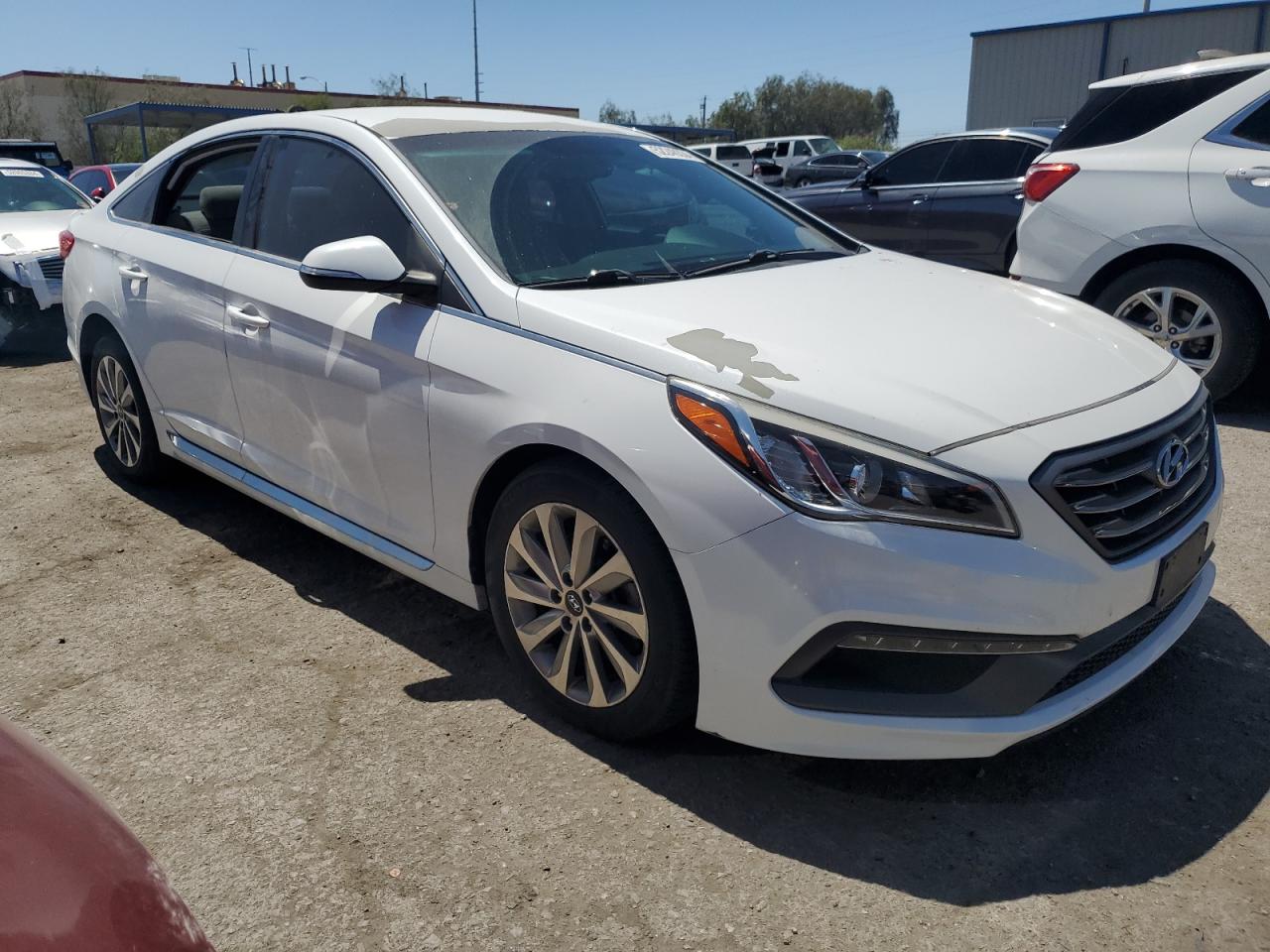 Photo 3 VIN: 5NPE34AF8GH406693 - HYUNDAI SONATA 