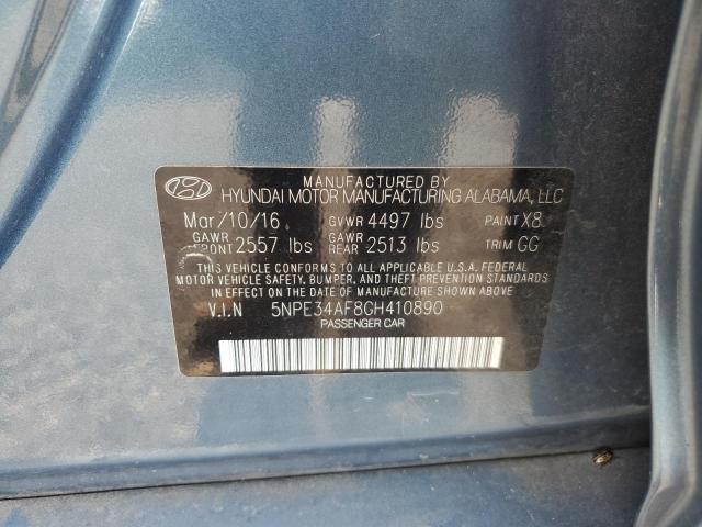 Photo 11 VIN: 5NPE34AF8GH410890 - HYUNDAI SONATA SPO 