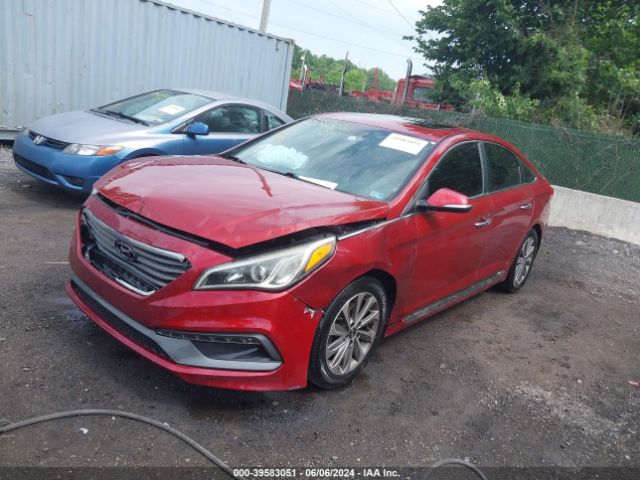 Photo 1 VIN: 5NPE34AF8GH412963 - HYUNDAI SONATA 