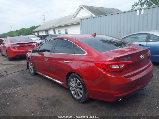 Photo 2 VIN: 5NPE34AF8GH412963 - HYUNDAI SONATA 