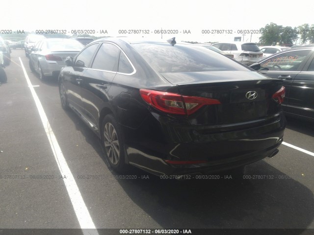 Photo 2 VIN: 5NPE34AF8GH413160 - HYUNDAI SONATA 