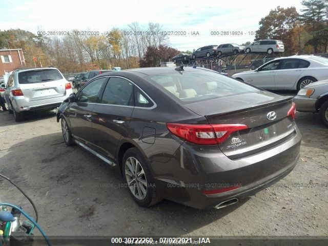 Photo 2 VIN: 5NPE34AF8GH415149 - HYUNDAI SONATA 