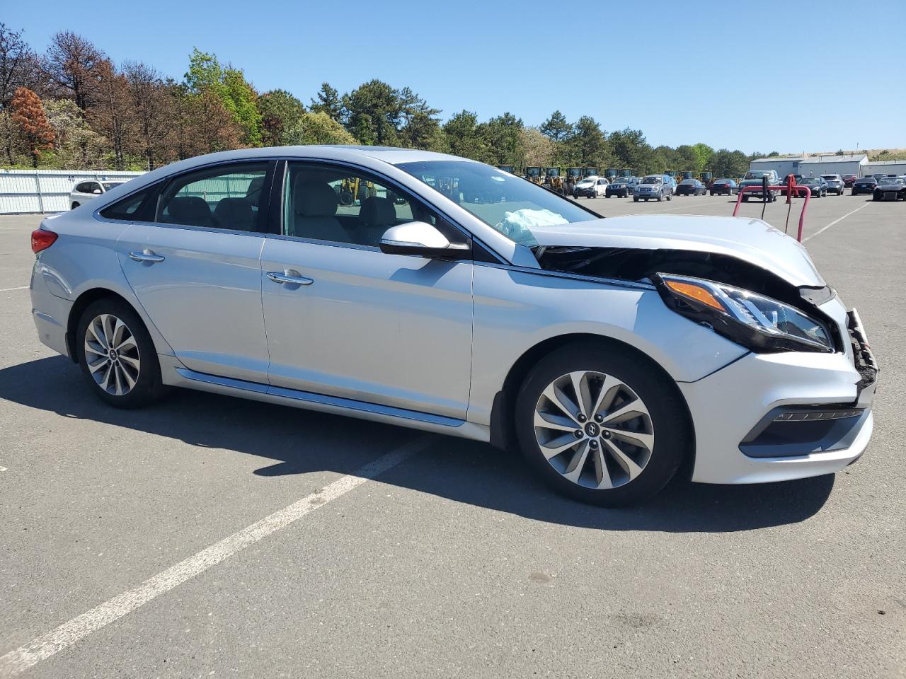 Photo 3 VIN: 5NPE34AF8GH419203 - HYUNDAI SONATA 