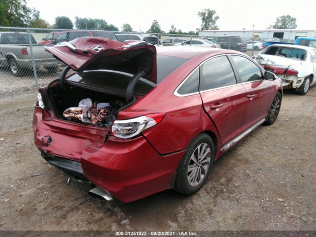 Photo 3 VIN: 5NPE34AF8GH420450 - HYUNDAI SONATA 