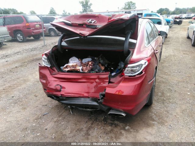 Photo 5 VIN: 5NPE34AF8GH420450 - HYUNDAI SONATA 