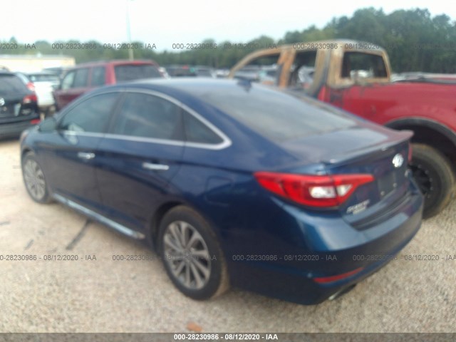 Photo 2 VIN: 5NPE34AF8GH420870 - HYUNDAI SONATA 