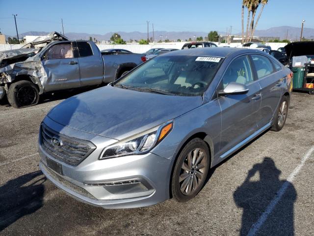 Photo 1 VIN: 5NPE34AF8GH422960 - HYUNDAI SONATA SPO 