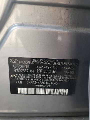 Photo 11 VIN: 5NPE34AF8GH424045 - HYUNDAI SONATA SPO 