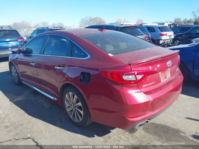 Photo 2 VIN: 5NPE34AF8GH429391 - HYUNDAI SONATA 