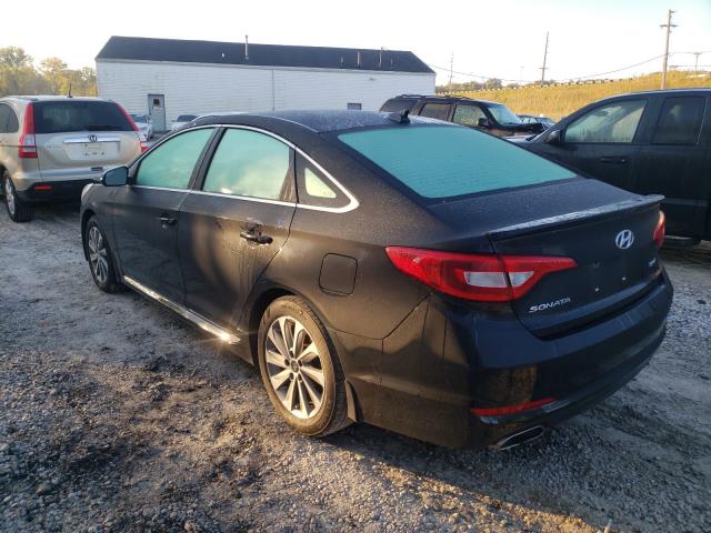 Photo 2 VIN: 5NPE34AF8GH433117 - HYUNDAI SONATA 