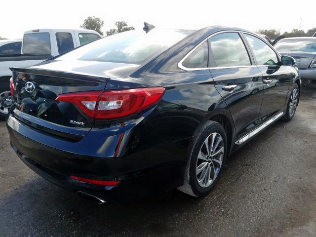 Photo 3 VIN: 5NPE34AF8GH435269 - HYUNDAI SONATA SPO 