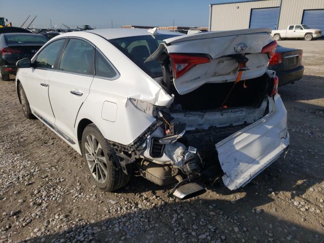 Photo 2 VIN: 5NPE34AF8GH436518 - HYUNDAI SONATA GL 