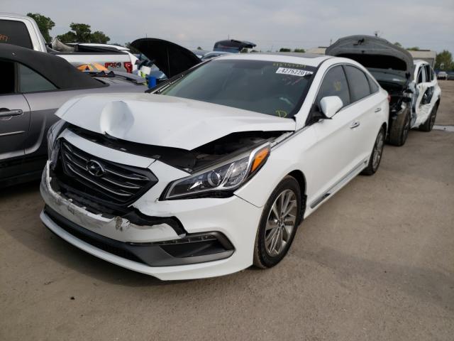 Photo 1 VIN: 5NPE34AF8HH442935 - HYUNDAI SONATA 