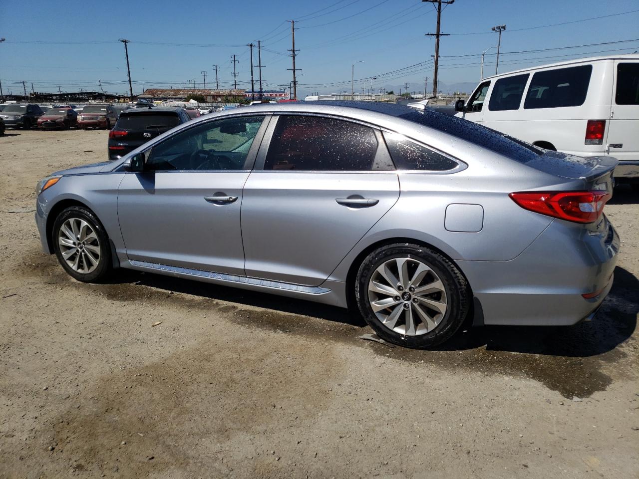 Photo 1 VIN: 5NPE34AF8HH444460 - HYUNDAI SONATA 