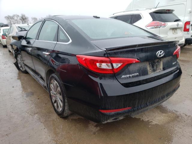 Photo 1 VIN: 5NPE34AF8HH445253 - HYUNDAI SONATA SPO 