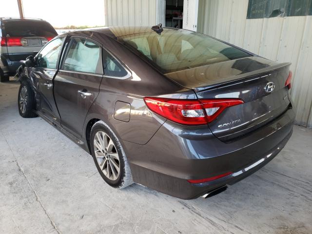 Photo 2 VIN: 5NPE34AF8HH451005 - HYUNDAI SONATA SPO 